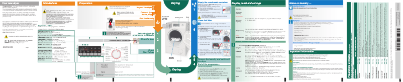 Page 1 de la notice Manuel utilisateur Bosch WTW85260GB