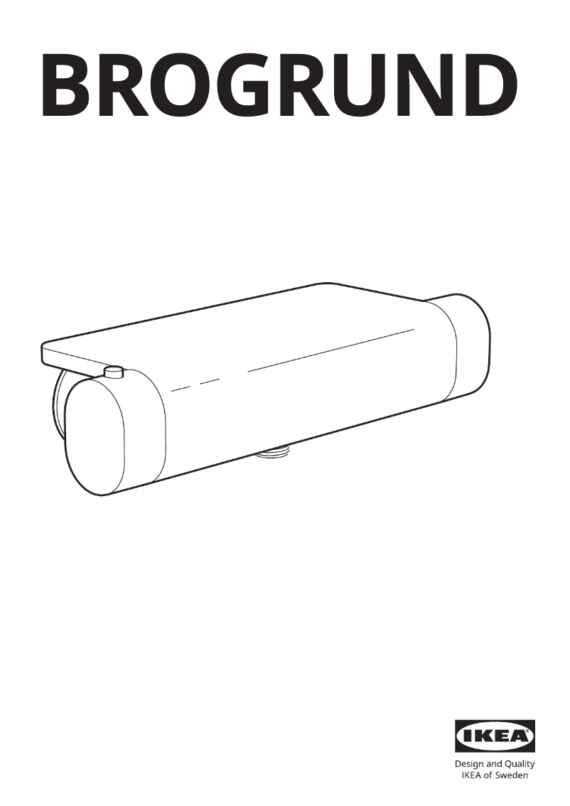 Image de la première page du manuel de l'appareil BROGRUND 303.425.49