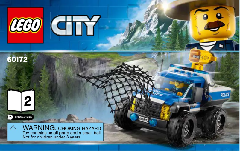 Page 1 de la notice Manuel utilisateur Lego City 60172