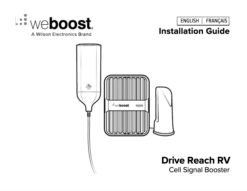 Page n°1 - Manuel utilisateur Wilson weBoost Drive Reach RV