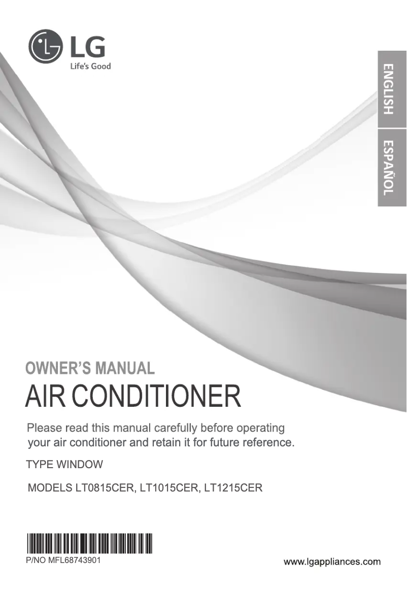 Image de la première page du manuel de l'appareil LT0815CER