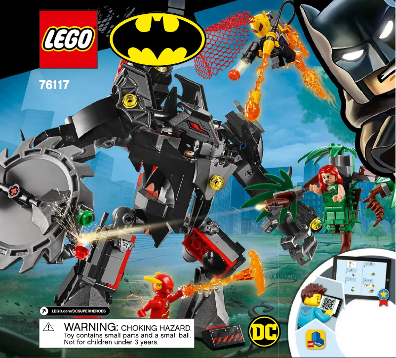 Page n°1 - Manuel utilisateur Lego DC Super Heroes 76117