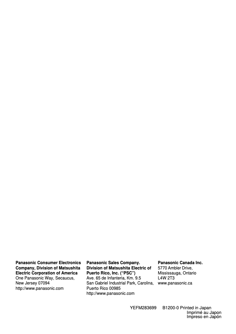 Page 1 de la notice Manuel utilisateur Panasonic CYVMC7000U