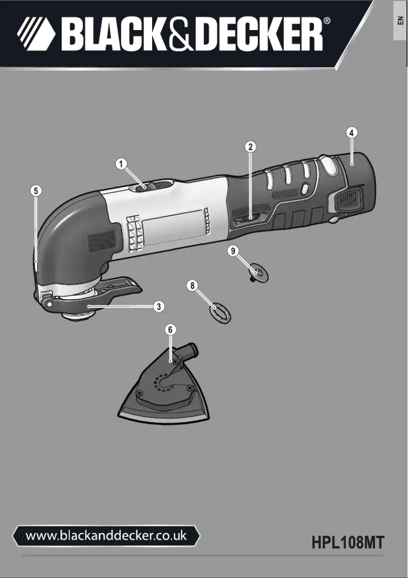 Image de la première page du manuel de l'appareil HPL108MTKA