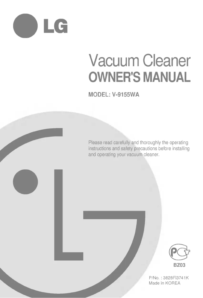 Página 1 del manual Manual de usuario LG V-9155WA