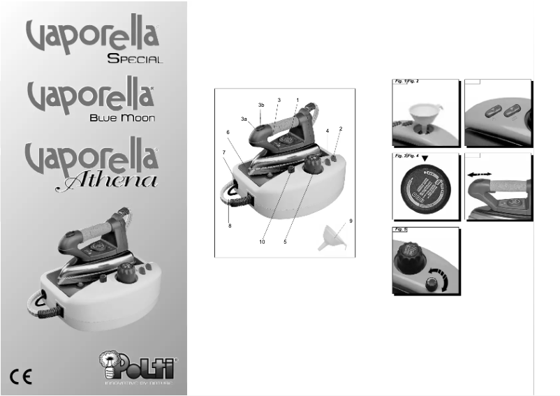 Page n°1 - Manuel utilisateur Polti Vaporella Special