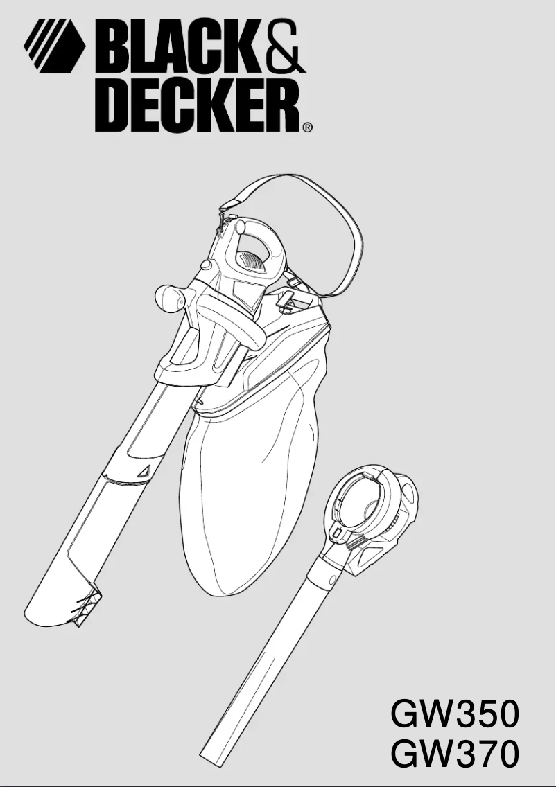 Image de la première page du manuel de l'appareil GW350