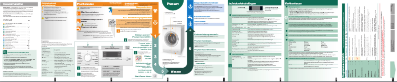 Image de la première page du manuel de l'appareil WM14S741NL