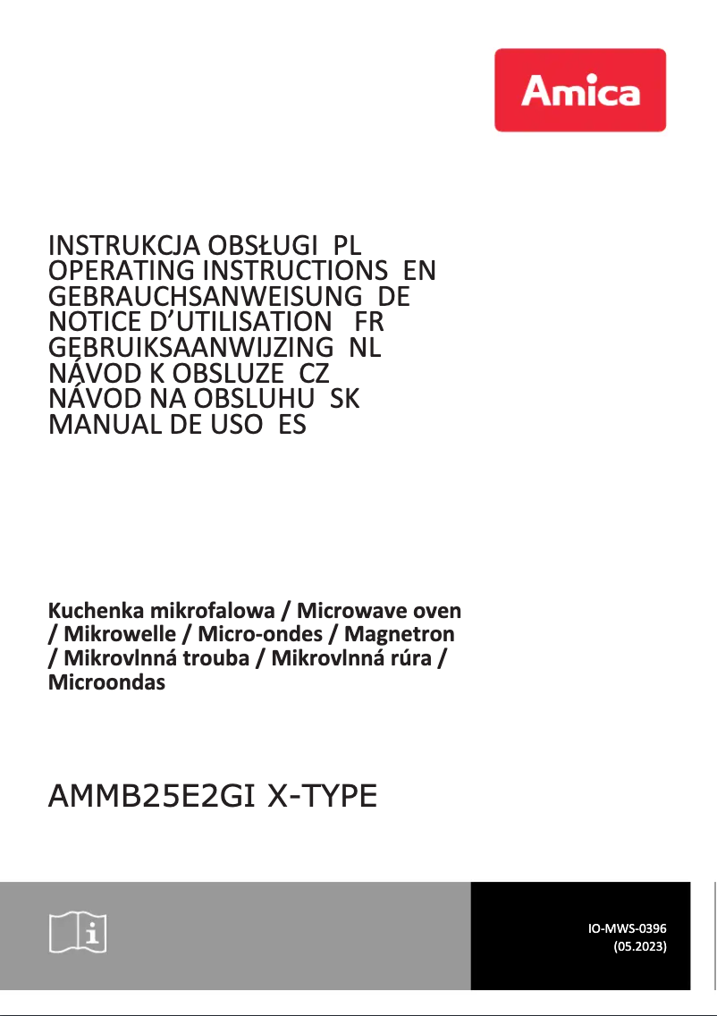 Page n°1 - Manuel utilisateur Amica AMMB25E2GI X-Type