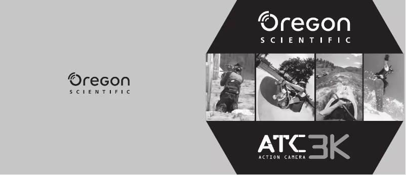 Page n°1 - Manuel utilisateur Oregon Scientific ATC 3K