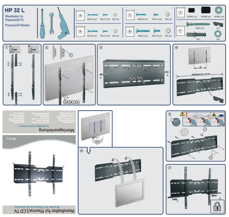 Image de la première page du manuel de l'appareil HP 32 L