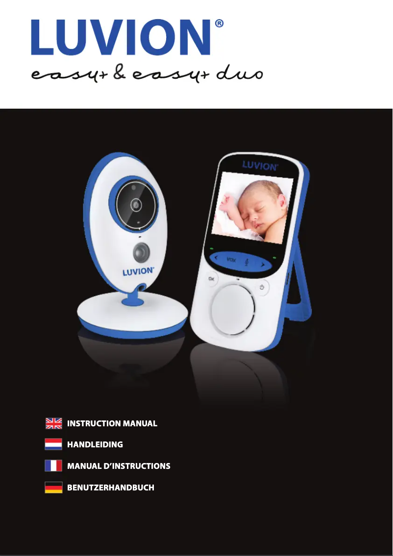 Page 1 de la notice Manuel utilisateur Luvion Easy Plus