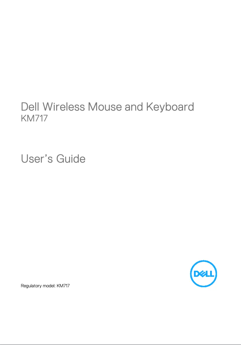 Image de la première page du manuel de l'appareil KM717