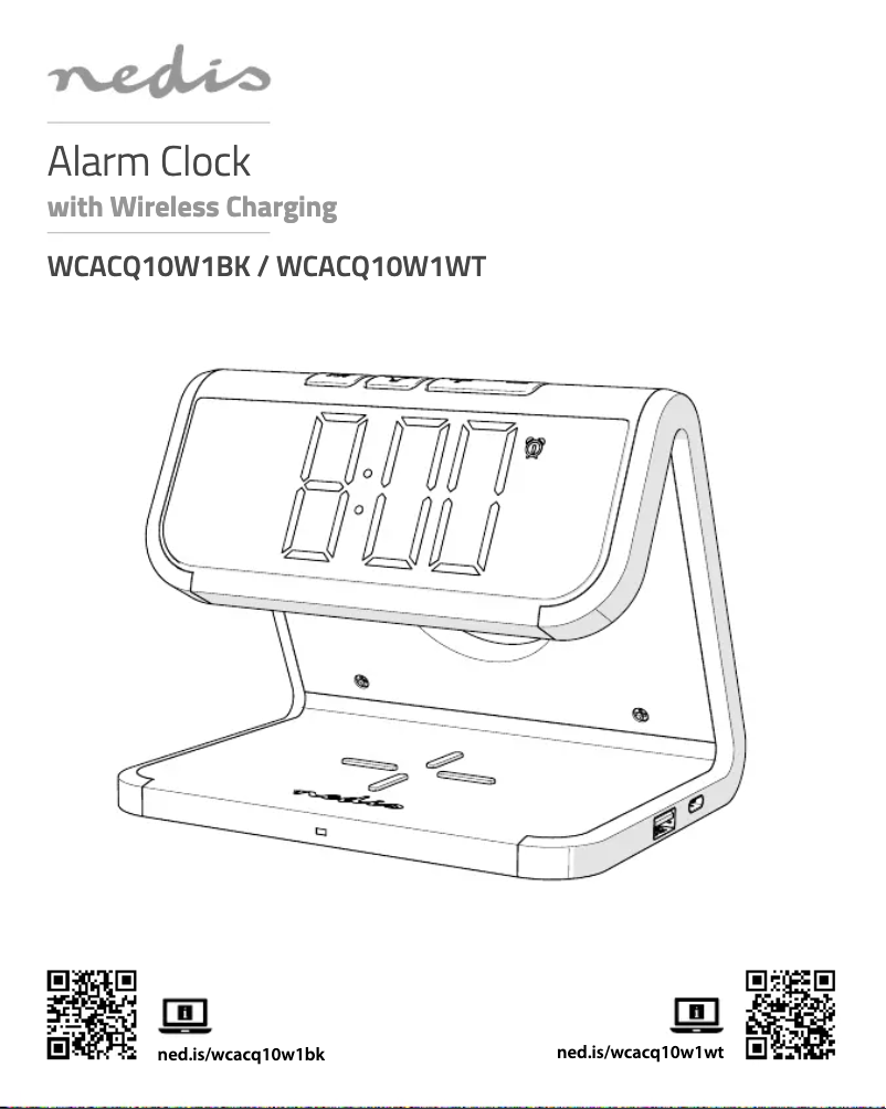 Page 1 de la notice Manuel utilisateur Nedis WCACQ10W1WT