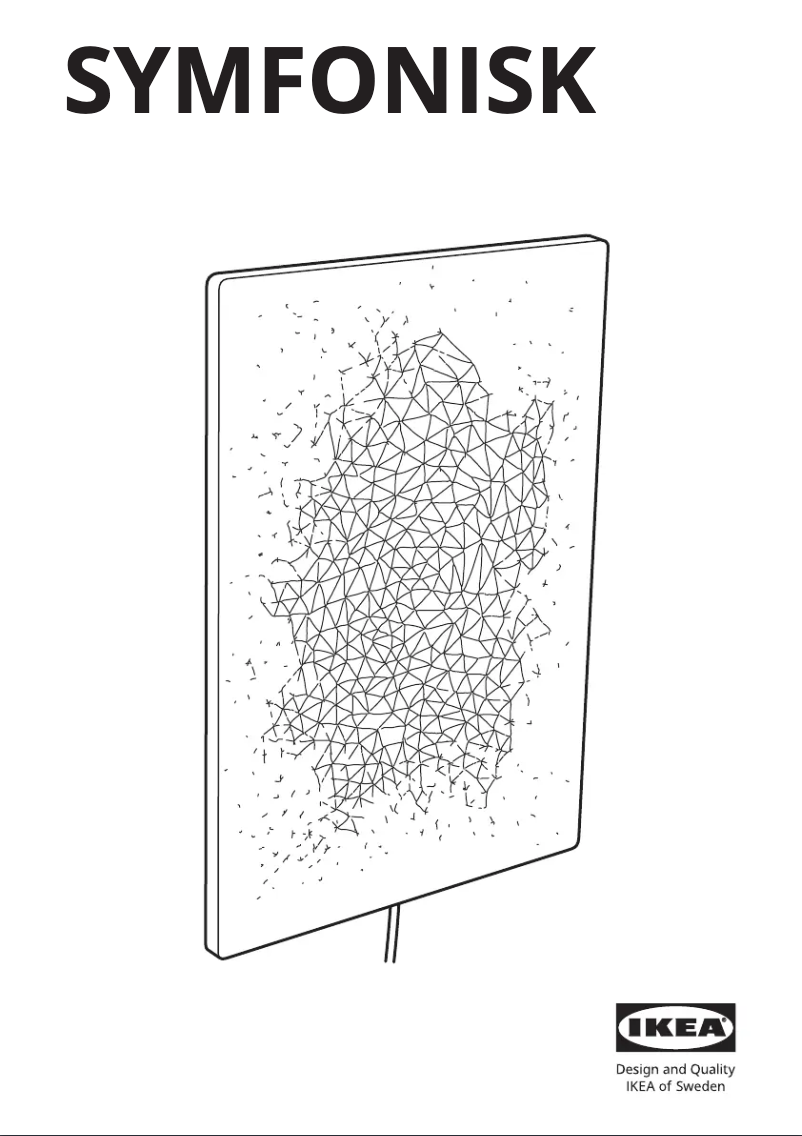 Page 1 de la notice Manuel utilisateur Ikea SYMFONISK 304.949.10