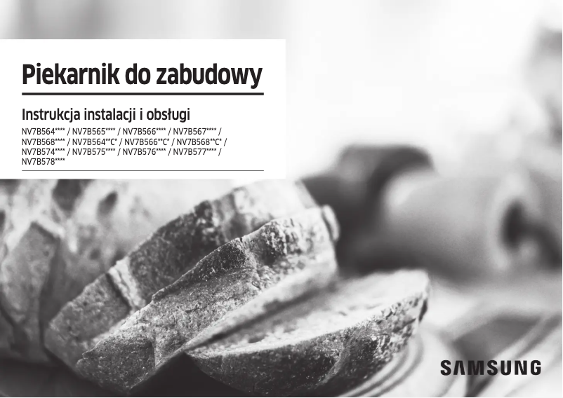 Page n°1 - Manuel utilisateur Samsung NV7B5645TAK