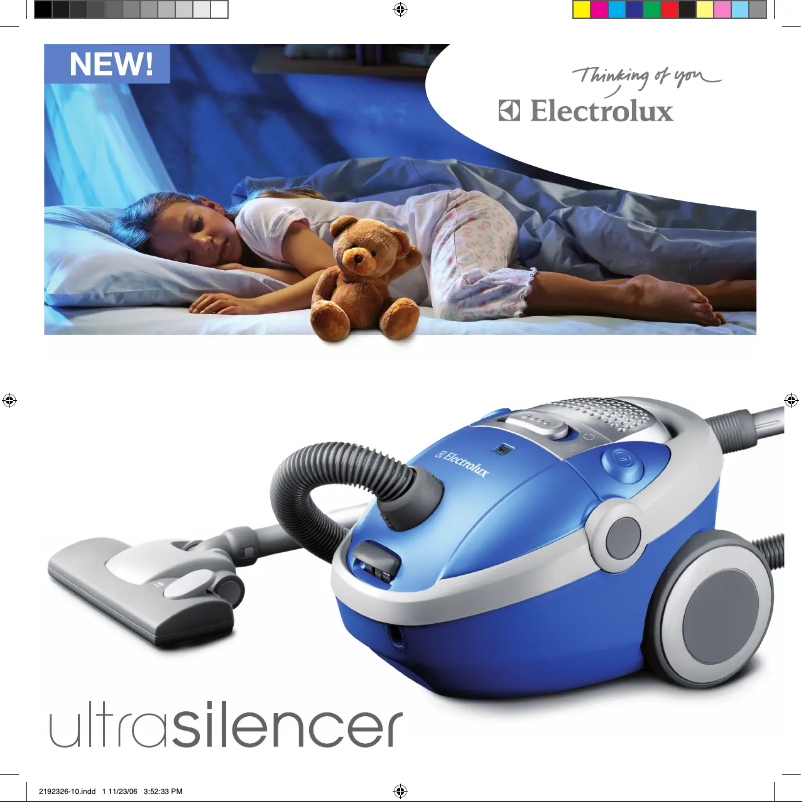 Page n°1 - Manuel utilisateur Electrolux Z-3300