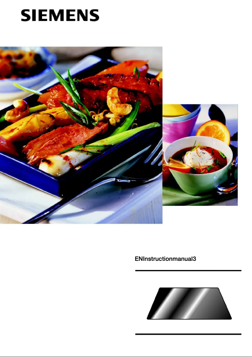 Page 1 de la notice Manuel utilisateur Siemens EH77P501E