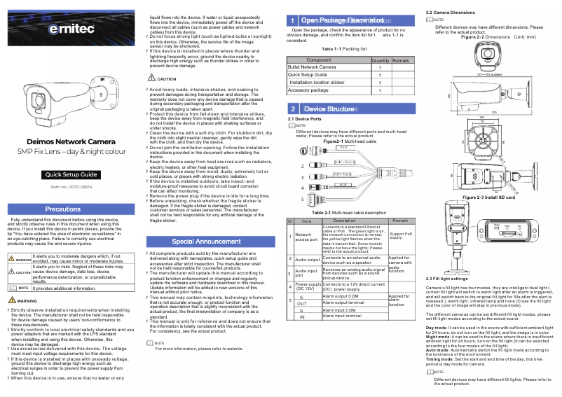 Image de la première page du manuel de l'appareil 0070-08214