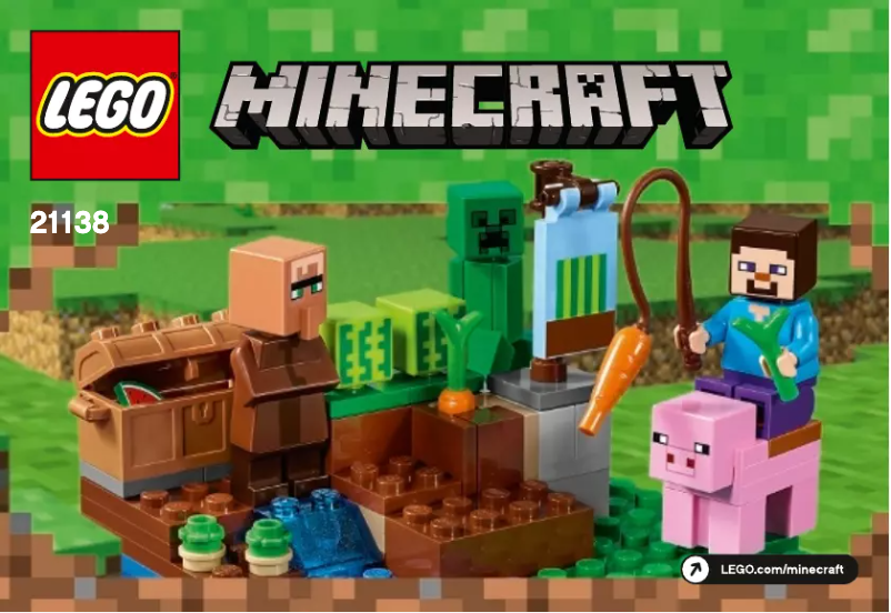 Page n°1 - Manuel utilisateur Lego Minecraft 21138