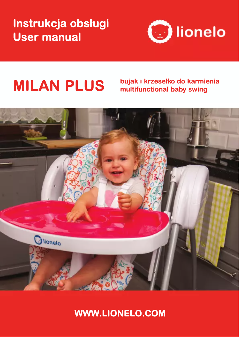 Page n°1 - Manuel utilisateur Lionelo Milan Plus