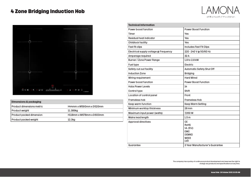 Image de la première page du manuel de l'appareil LAM1851