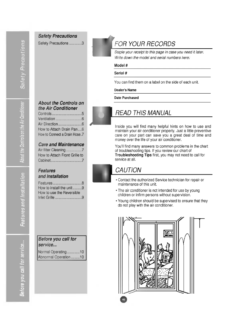 Page n°1 - Manuel utilisateur LG LWM1821BCG