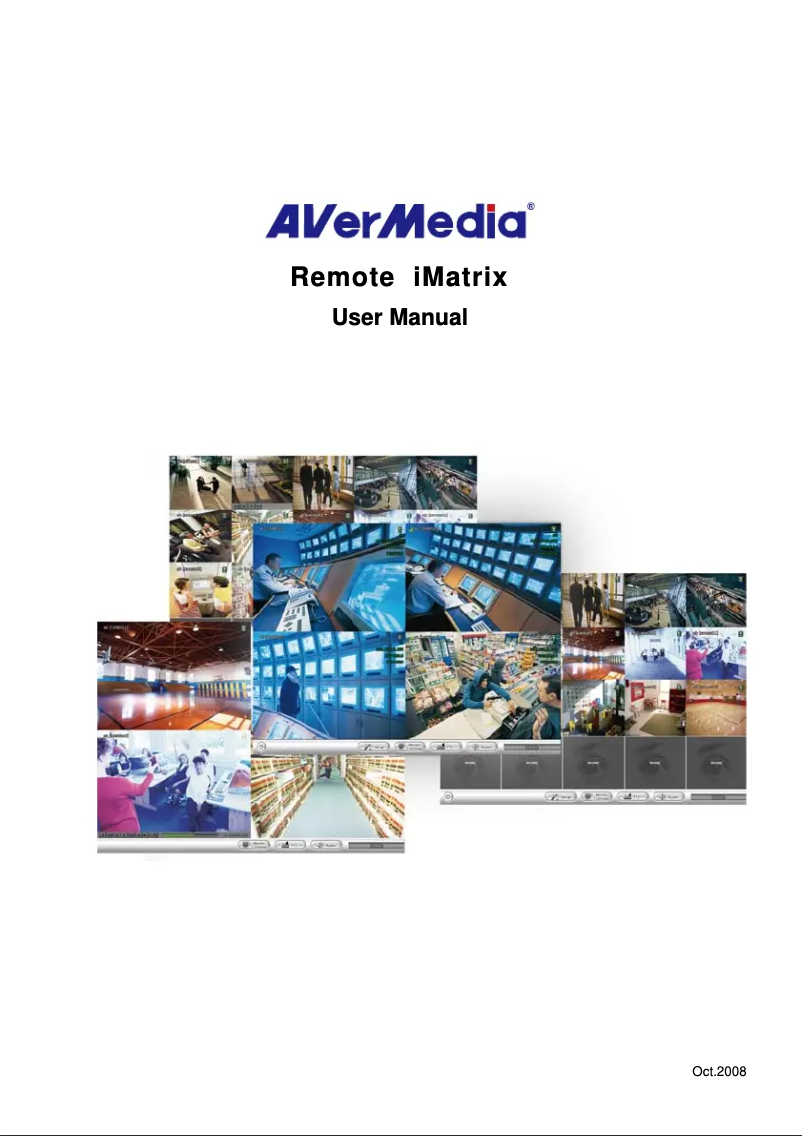 Page 1 de la notice Manuel utilisateur AVer Remote iMatrix