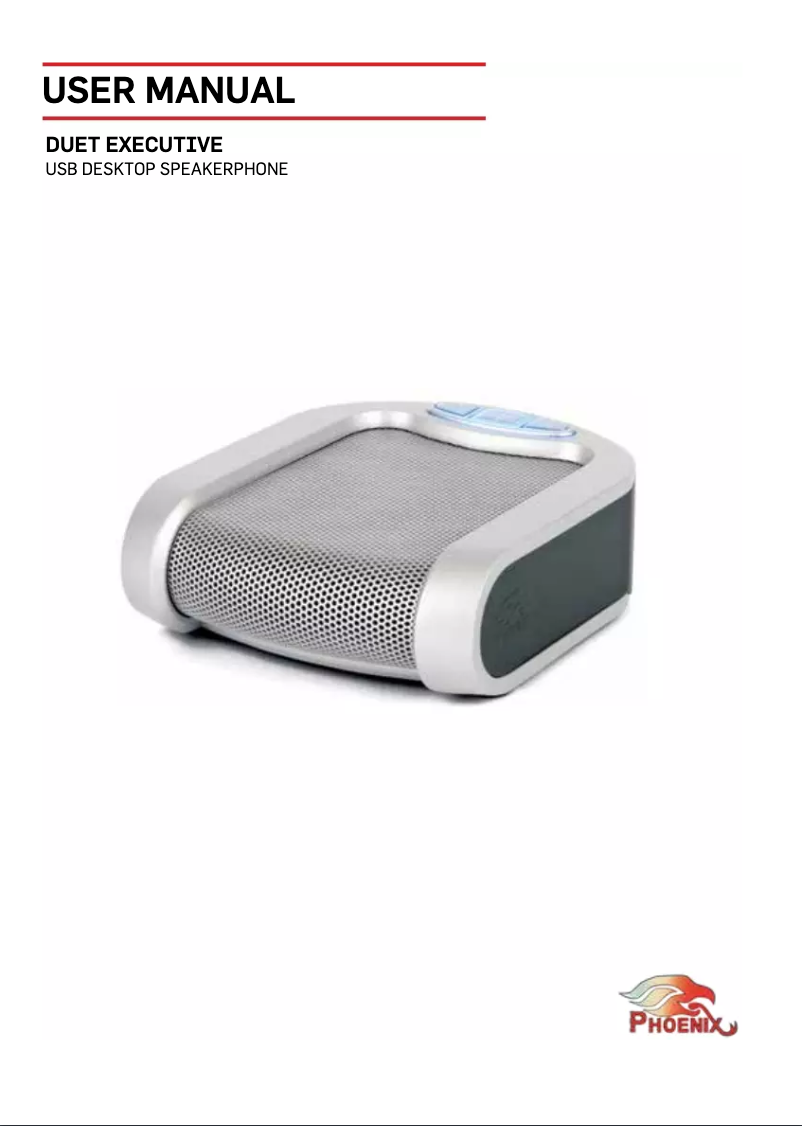 Página 1 del manual Manual de usuario Phoenix Audio MT202-EXE