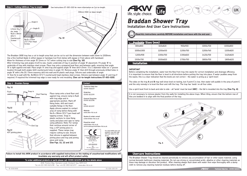 Image de la première page du manuel de l'appareil Braddan 16472W