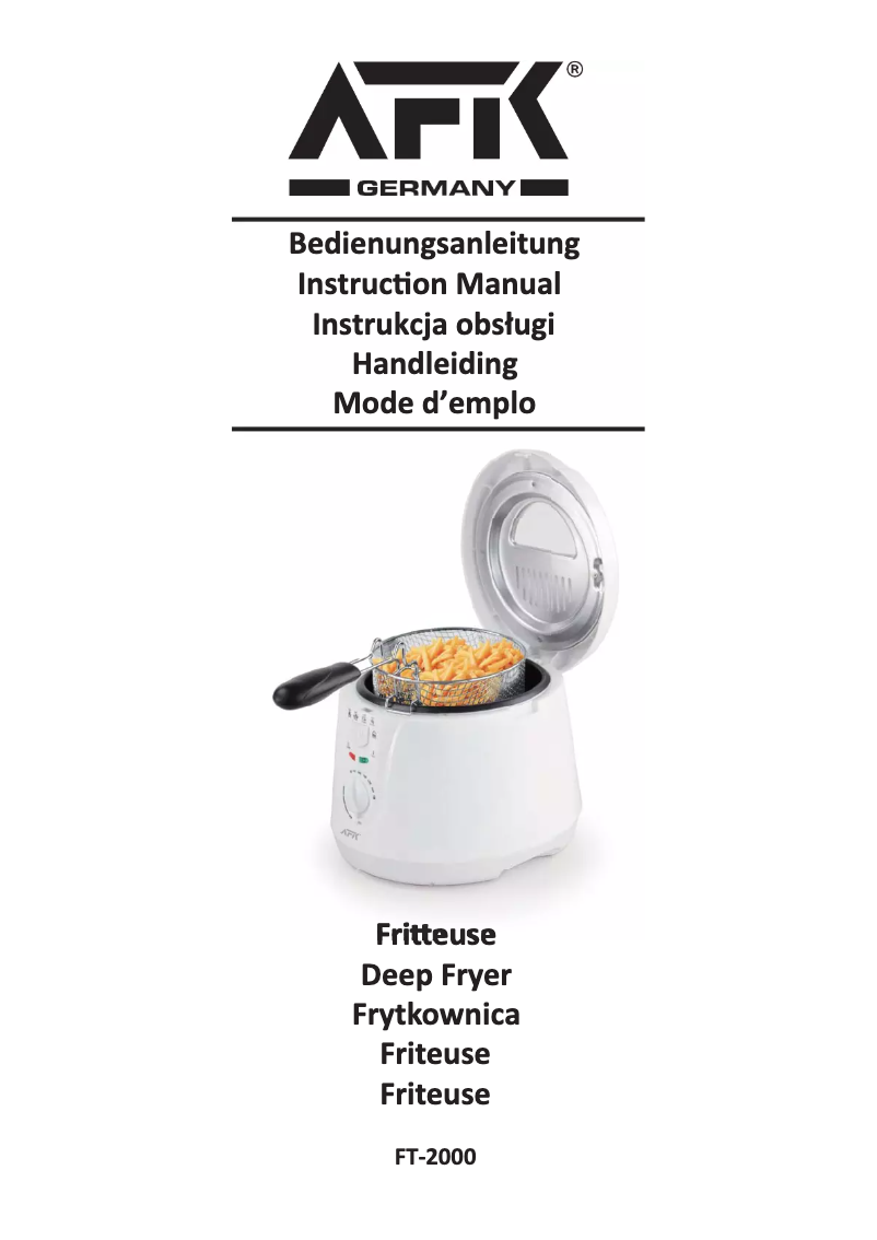 Página 1 del manual Manual de usuario AFK FT-2000
