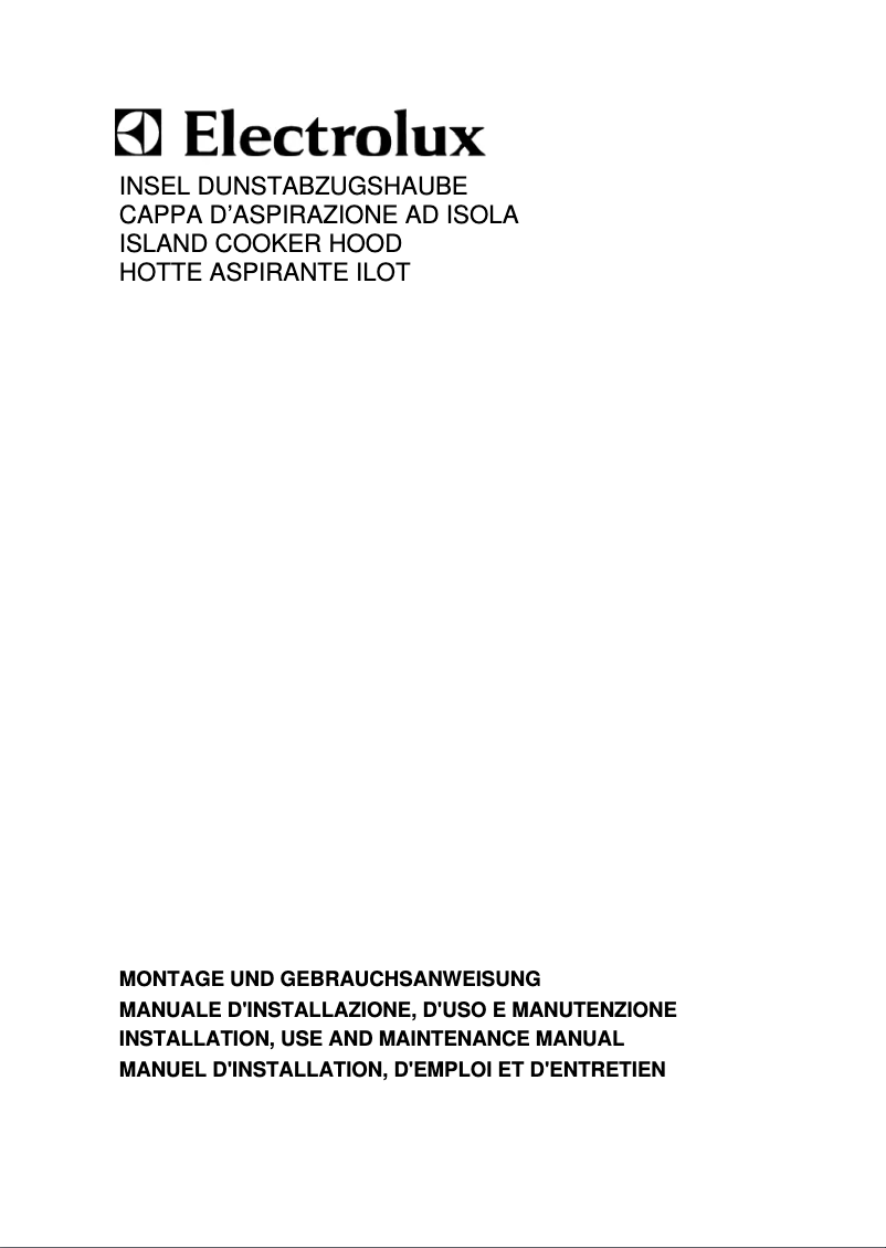 Image de la première page du manuel de l'appareil EFC9725