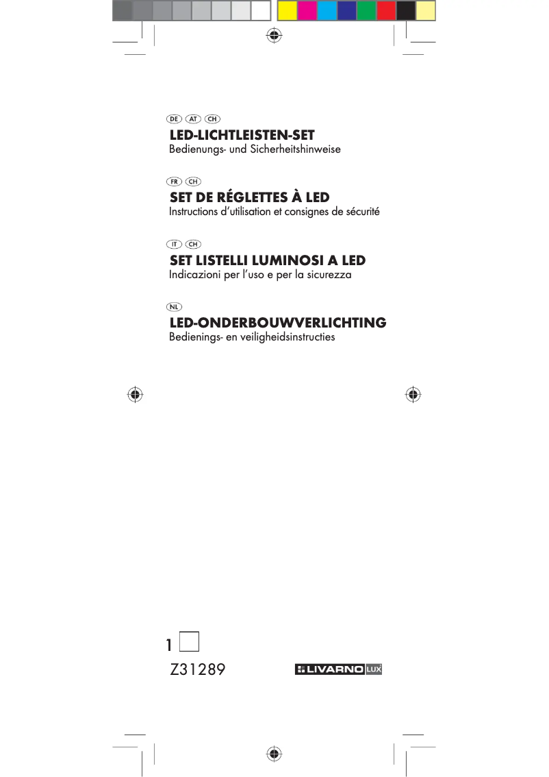 Page n°1 - Manuel utilisateur Livarno Lux IAN 75902