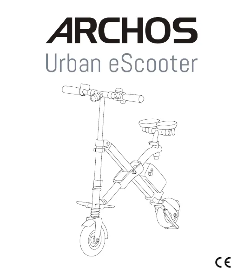 Image de la première page du manuel de l'appareil Urban eScooter