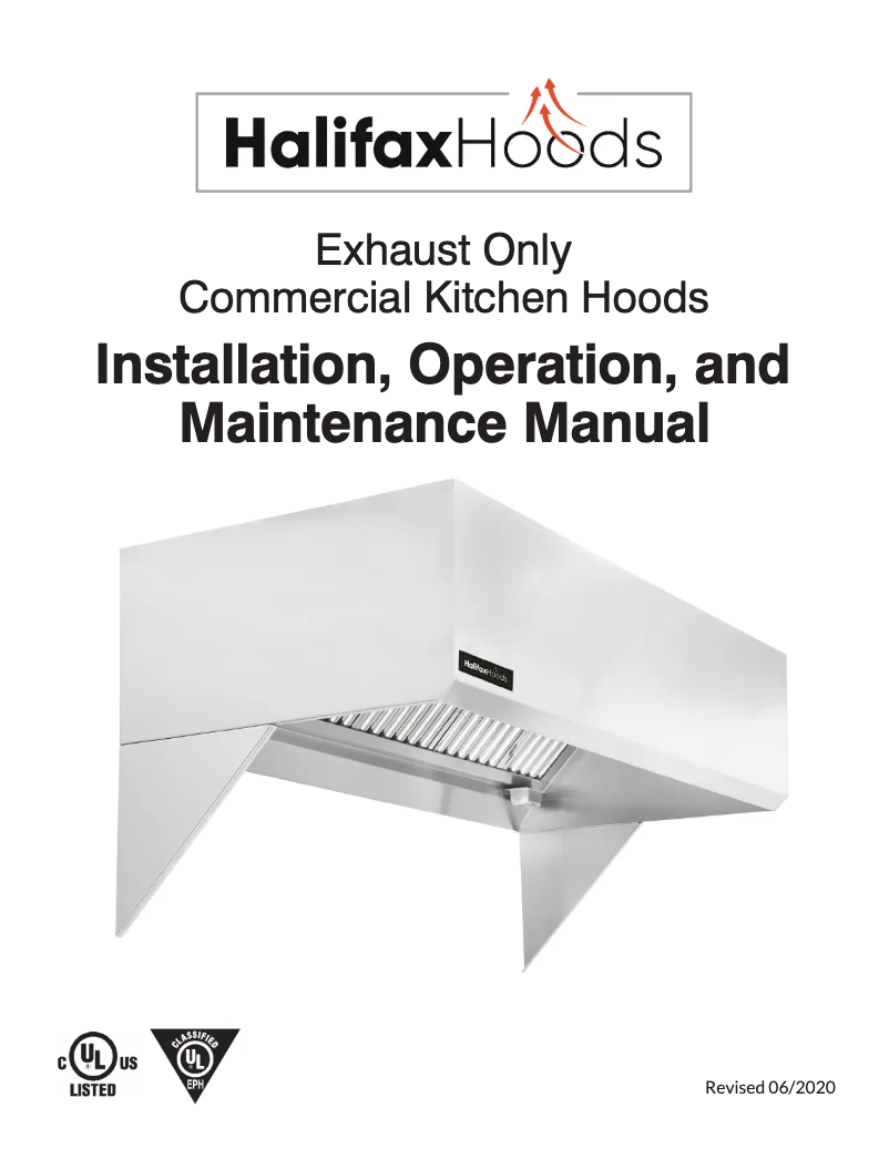 Página 1 del manual Manual de usuario Halifax EXHP848