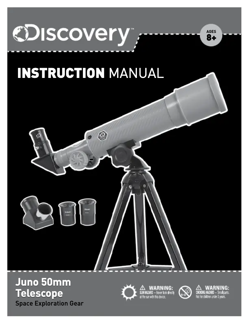 Image de la première page du manuel de l'appareil Juno 50mm