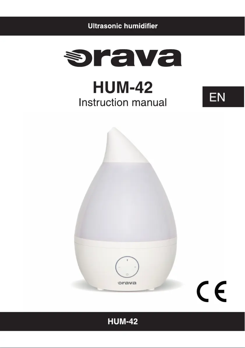 Page n°1 - Manuel utilisateur Orava HUM-42