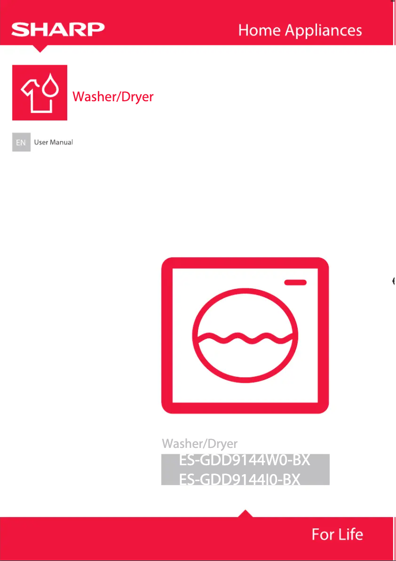 Page 1 de la notice Manuel utilisateur Sharp ES-GDD9144I0