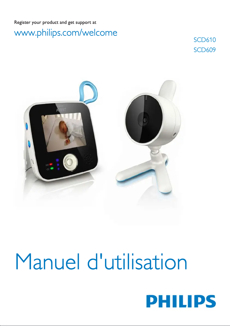 Page n°1 - Manuel utilisateur Philips AVENT SCD610