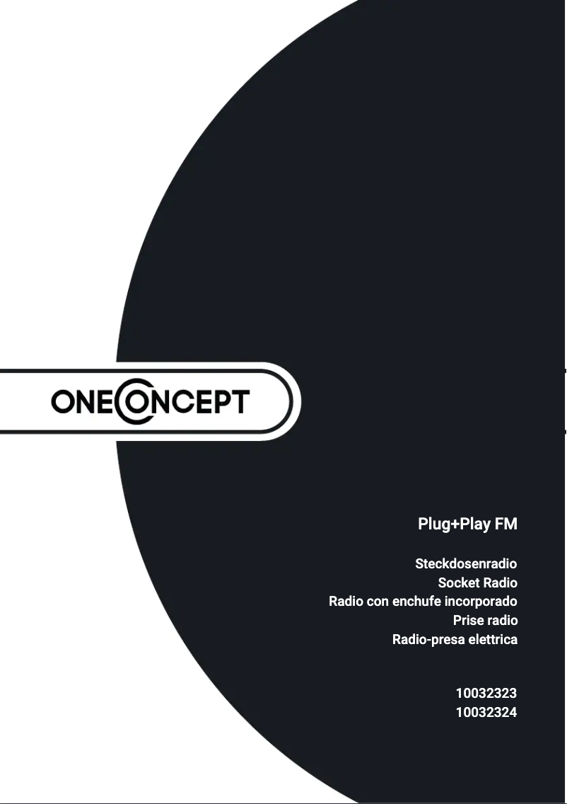 Image de la première page du manuel de l'appareil Plug+Play FM
