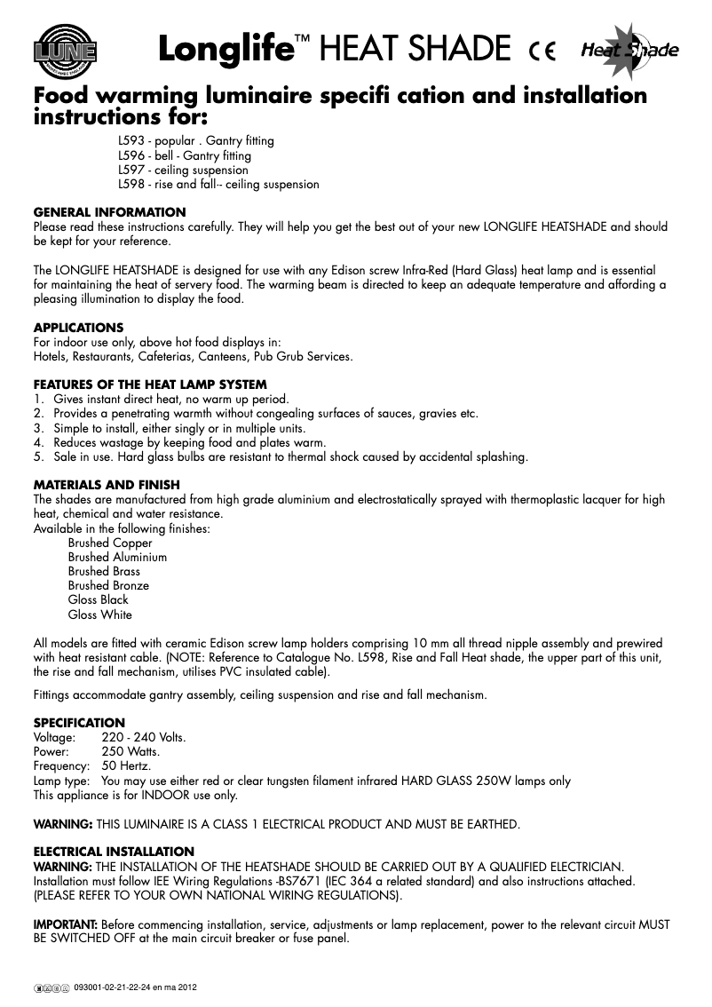 Page 1 de la notice Manuel utilisateur Emga 093024