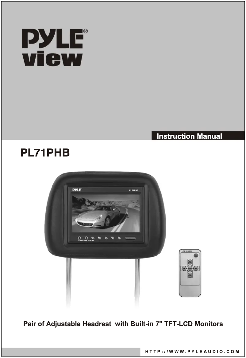 Página 1 del manual Manual de usuario Pyle PL71PHB