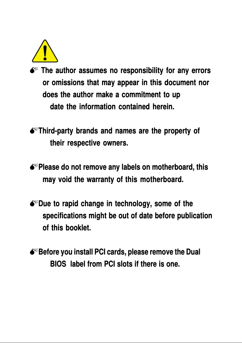 Page 1 de la notice Manuel utilisateur Gigabyte GA-7VRXP