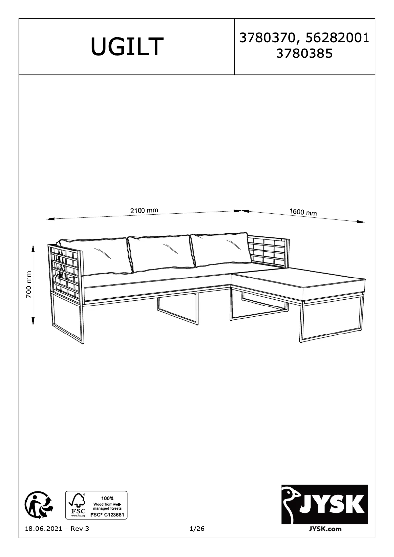 Image de la première page du manuel de l'appareil 3780370
