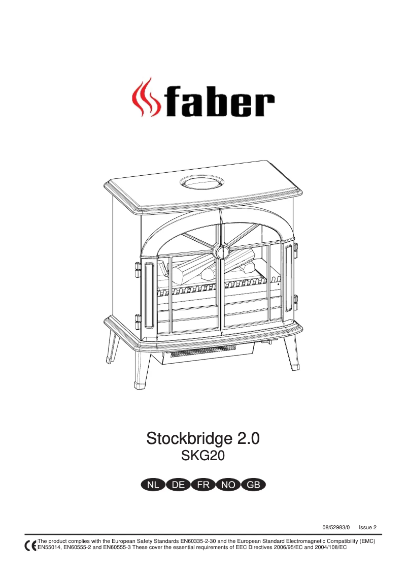 Imagen de la primera página del manual del dispositivo Stockbridge