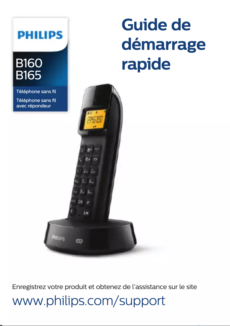 Imagen de la primera página del manual del dispositivo B1601W