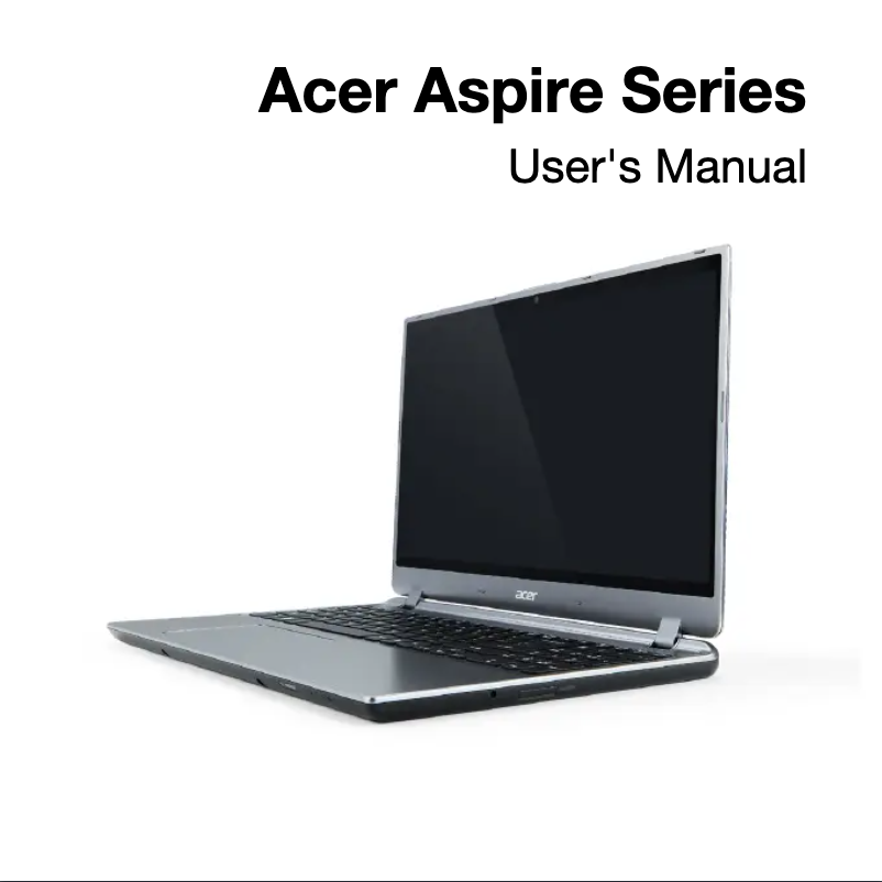 Página 1 del manual Manual de usuario Acer Aspire M5-581T