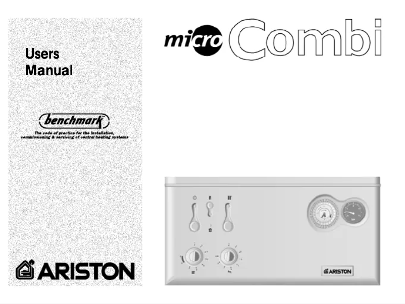 Página 1 del manual Manual de usuario Ariston Thermo Micro Combi