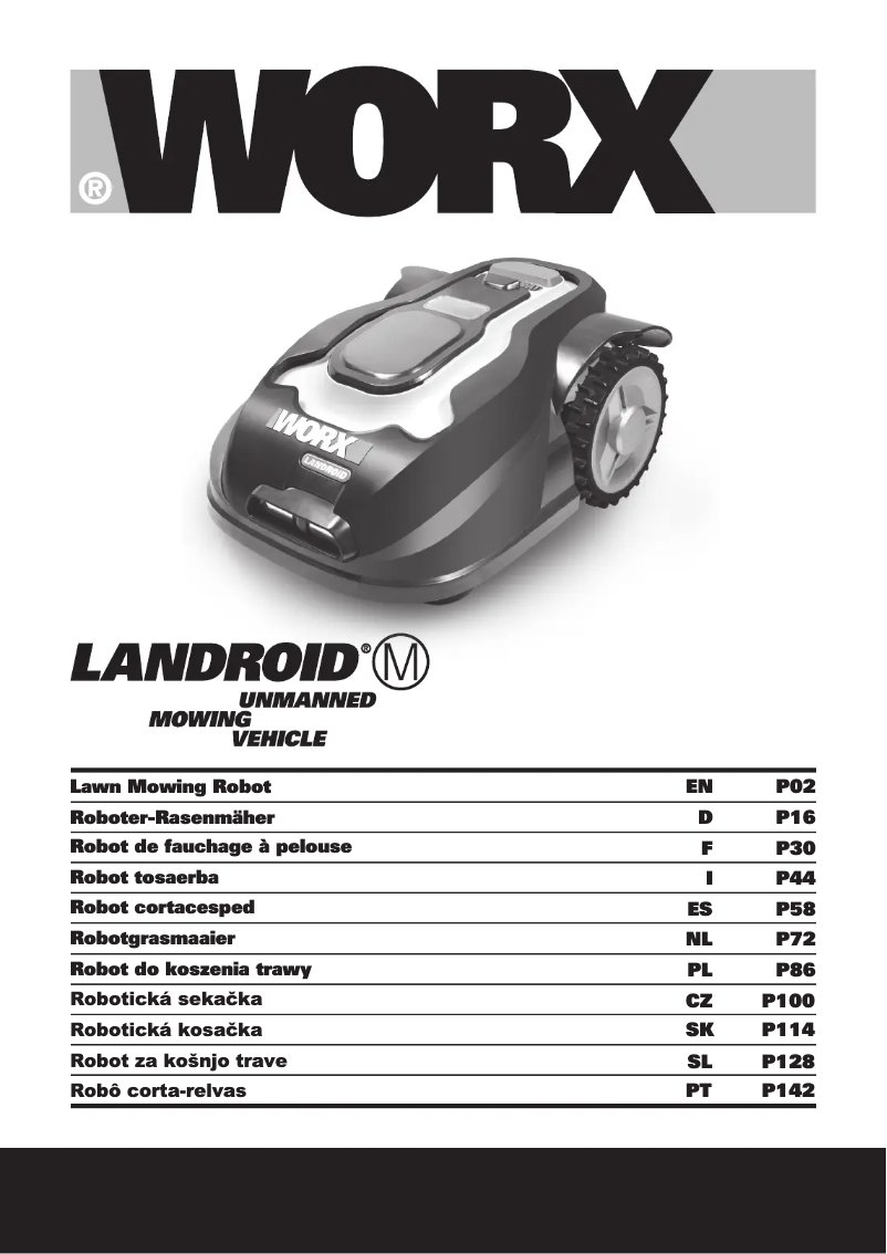 Image de la première page du manuel de l'appareil Landlord M1200 i