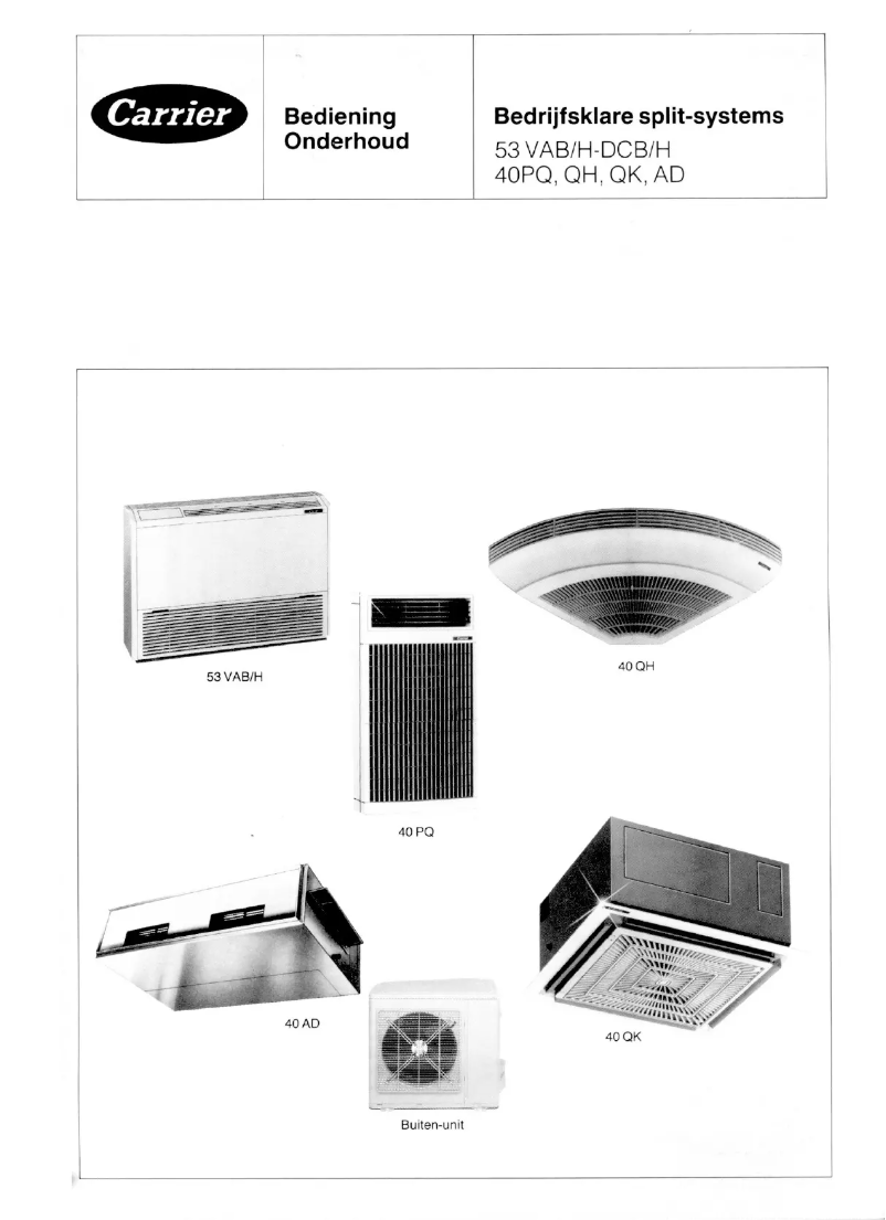 Image de la première page du manuel de l'appareil 40QH